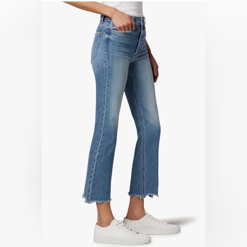 JOE’S JEANS The Callie High Rise Cropped Boot Denim Jean - Picture 2 of 12